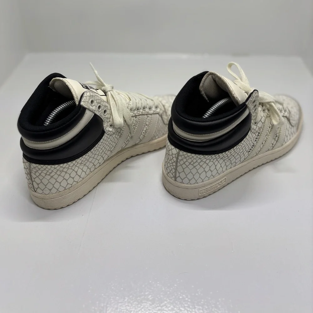 Adidas Top Ten Hi Snakeskin Women’s Size 8 Rare Retro High Top Sneakers - Picture 6 of 16